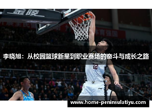 李晓旭：从校园篮球新星到职业赛场的奋斗与成长之路
